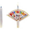 thumbnail image 3 of Reusable Novelty Fan Birthday Candle - Hilarious Children's Cake Decoration, 3 of 6