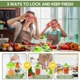 thumbnail image 3 of Mason Jar Vacuum Sealer Kit, Jar Vacuum Sealer for Wide & Regular Mouth Mason Jars Canning Jars Sealer Jar Sealer with Accessory Port Compatible with Foodsaver, 3 of 8