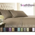 thumbnail image 5 of Vilano Springs 4-Piece Crochet Lace Hem Sheet Set by SouthShore Fine Linens, 5 of 9