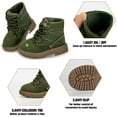 thumbnail image 3 of Toddler Boys Girls Boots Kids Work Boots Winter Snow Boots Lace Up Hiking Outdoor Boots (Toddler/little Kid), 3 of 6