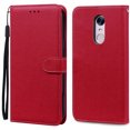 thumbnail image 1 of For Xiaomi Redmi 5 Plus Case Redmi 5 Shockproof Wallet Flip Case for Xiomi Redmi 5 plus 5plus Phone Cases Leather Fundas Shell Dark Red For Redmi 5 Plus, 1 of 6
