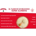 thumbnail image 4 of Al Arz Tahina Premium, 100% ajonjol&iacute;, lleno de sabor, proteina y fibra, el tahini ideal para preparar hummus en casa o en restaurantes, producto vegano, keto, ingrediente esencial en la coc, 4 of 5