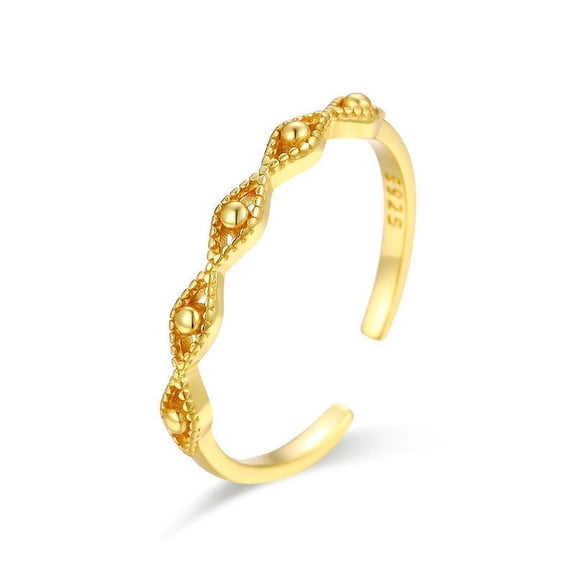 Korean Style Jewelry 925 Sterling Silver Ring