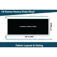 thumbnail image 5 of RV Slide Out Awning Replacement Fabric White- 5 Year Warranty Choose Size, 5 of 6