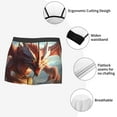 thumbnail image 6 of KLL Ferocious Dragon Fury Men's Cotton Boxer Briefs Underwear-XX-Large, 6 of 7