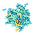 thumbnail image 3 of Knitting Tip Protectors, Colorful Silicone Knitting Needle  Knitting Needle  Knit Stoppers  For Stitching Small, 3 of 8