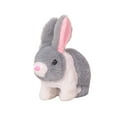 thumbnail image 2 of Electric Rabbit Toys, Wiggling Ears, Electric Plush Toy Realistic Bunny Doll, Early Education Stuffed Animal for Bedtime Friend Party Favor Gray White, 2 of 8