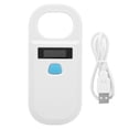 thumbnail image 2 of Pet Microchip Scanner, Portable 134.2Khz / 125Khz EMID/FDX-B ISO11784/85   Scanner With Buzzer   Display For Pig For Dog For Animal For Pet For Cat, 2 of 8
