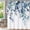 Blue, variant on Shower Curtain Blue Eucalyptus Shower Curtains for Bathroom, Watercolor Leaf Shower Curtain Sets Waterproof Plant Shower Curtain Leaves Fabric Cloth Bathroom Curtains 72x72 inch with Hooks