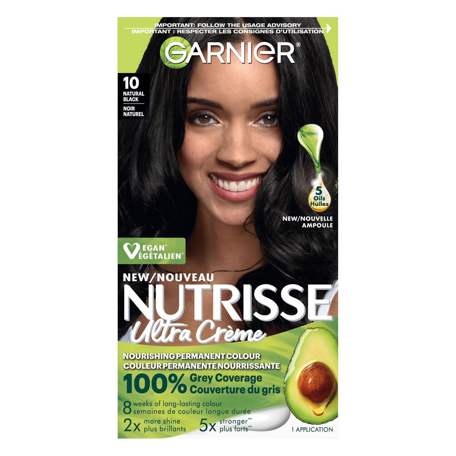 Garnier Nutrisse Ultra Crème, Coloration Permanente, Longue-Durée