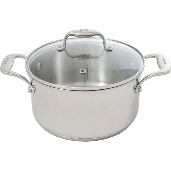 Concentrix casserole pot, 3-Quart, Silver