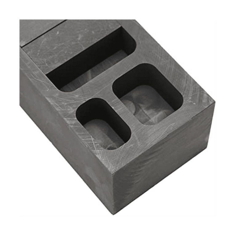 Adjustable Double Sided Graphite Casting Ingot Mold Metal Refining Scrap  Gold Silver Adjustable Graphite Mold 