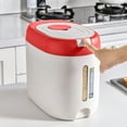 thumbnail image 1 of Dvkptbk Airtight Rice Dispenser ，Cover Rice Bucket for Cereal Grain Flour Rice Beans Pet Food Countertoplarge Rice Storage Container with Lid,Proof Household Cereal Rice Storage, 1 of 7
