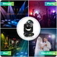 thumbnail image 5 of StageGlow Indoor Truss or Wall Mounted Sound Activated LED Moving Head Stage Light (2 Count), 5 of 9