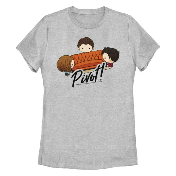 Women's Friends Pivot Couch Graphic T-Shirt