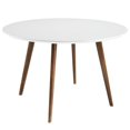 thumbnail image 2 of Modway Plateau 47 Pouces Table à Manger Ronde Moderne en Bois Blanc/naturel, 2 of 7