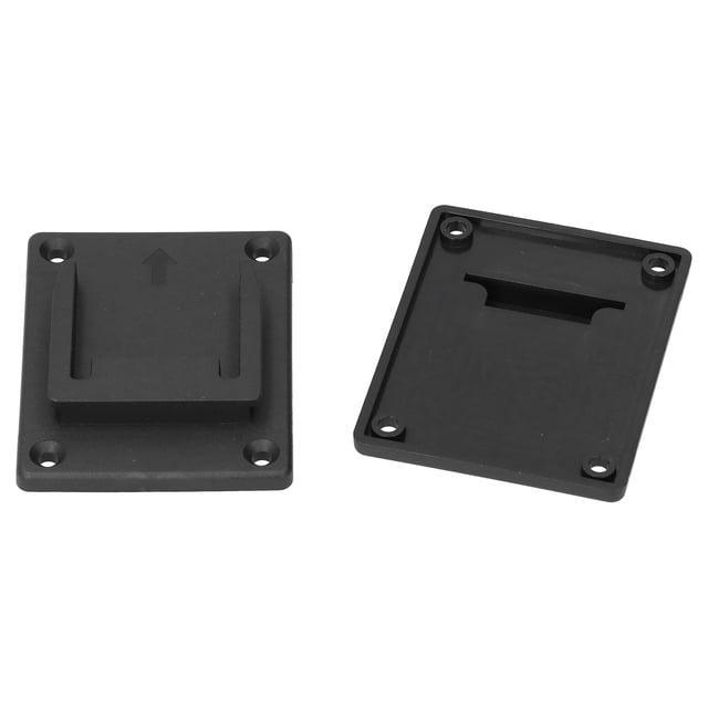 Soporte De Montaje De Batería, 2 Piezas De Almacenamiento Clasificado Estructura Estable Soporte De Herramientas Base ABS Para Herramientas 18V