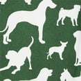 thumbnail image 2 of Hunter Green Multiple Dog Designs Print Multi-Color Cotton Chef Apron 35x28x0.2, 2 of 9