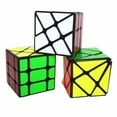 thumbnail image 1 of Ensemble de 3 Cubes Magiques Fisher+Wheel+Axis Forme Spéciale Cube de Vitesse, 1 of 4