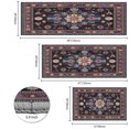 thumbnail image 5 of IsecretJoy Non Slip Kitchen Rugs Sets of 3, Washable Kitchen Mats for Floor Waterproof & Stain Resistant Runner Rug for Kitchen, Laundry Room, Hallway, 5 of 11