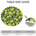 thumbnail image 6 of Round Picnic Table Cloth 100% Waterproof & Oil Proof, Elastic Fitted Table Cover for 36"-44" Round Tables, for Dining, Camping, Outdoor, 6 of 7