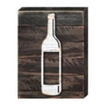 thumbnail image 1 of Designocracy 98440-08 Wine Bottle Art on Board Wall Decor, 1 of 1