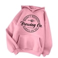thumbnail image 1 of Gibobby Sudadera mujer con cierre, Sudadera Deportiva Mujer con Cierre, Sudadera con Capucha de Manga Larga, de algodón, Tops para Mujer, Ropa estética(Rosa,G), 1 of 3