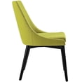 thumbnail image 3 of Modway Viscount 19" Solid Rubberwood and Fabric Dining Chair in Wheatgrass, 3 of 5