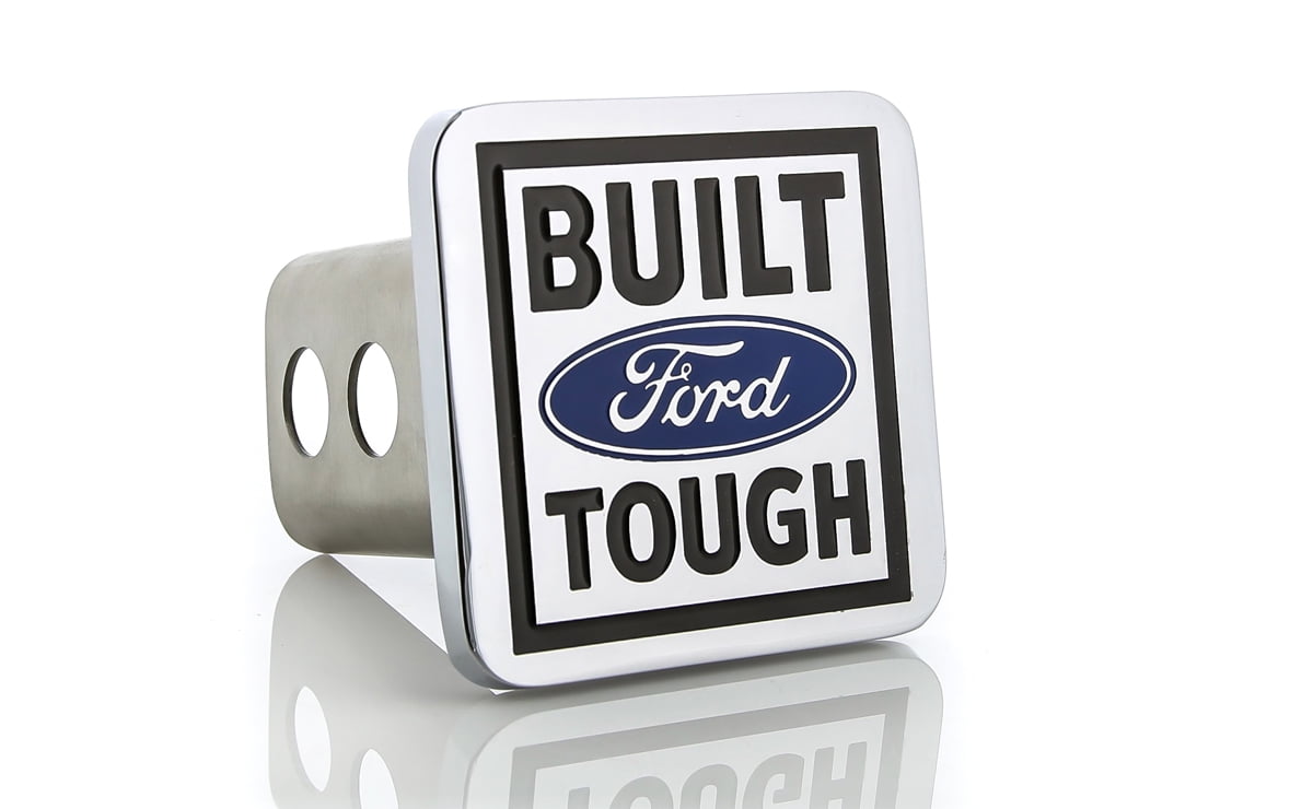 ford motor logo aluminum metal Hitch plug cover hider insert receiver reese