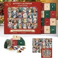 thumbnail image 2 of Hearth & Gear Patterns : 24 Days Advent Calendar Puzzle Blind With 1000 Festive Countdown For Clock Timer Remote Countdown Timer for Kids with Lights Old Fashioned Kitchen Timer Timer for Cooking Loud, 2 of 6