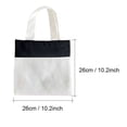 thumbnail image 2 of Sublimation Canvas Tote Bag candy bag Reusable Grocery Shopping Bag for DIY, Heat Transfer, Custom Branding,Corporate Gifts 50 pack 10*10inch, 2 of 5