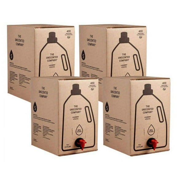 The Unscented Company 400 Loads Laundry Refill Box, 10L(4/Case)