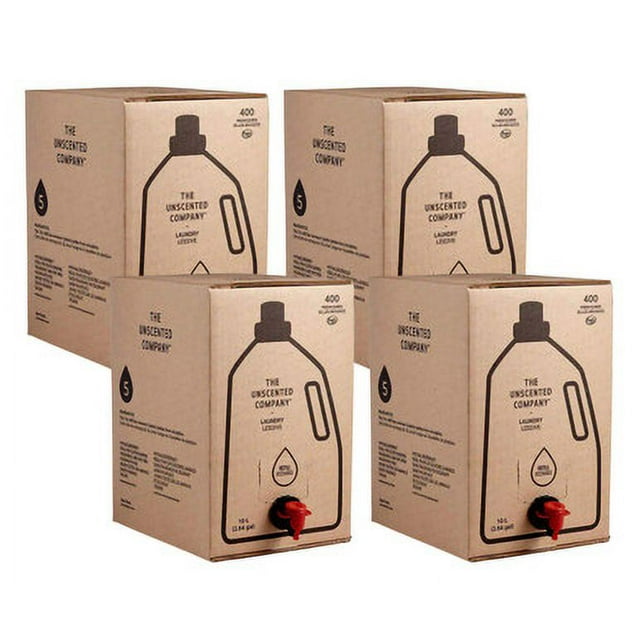 The Unscented Company 400 Loads Laundry Refill Box, 10L(4/Case)