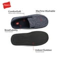 thumbnail image 3 of Hanes Mens ComfortSoft Memory Foam Moccasin Slipper House Shoe, 3 of 9
