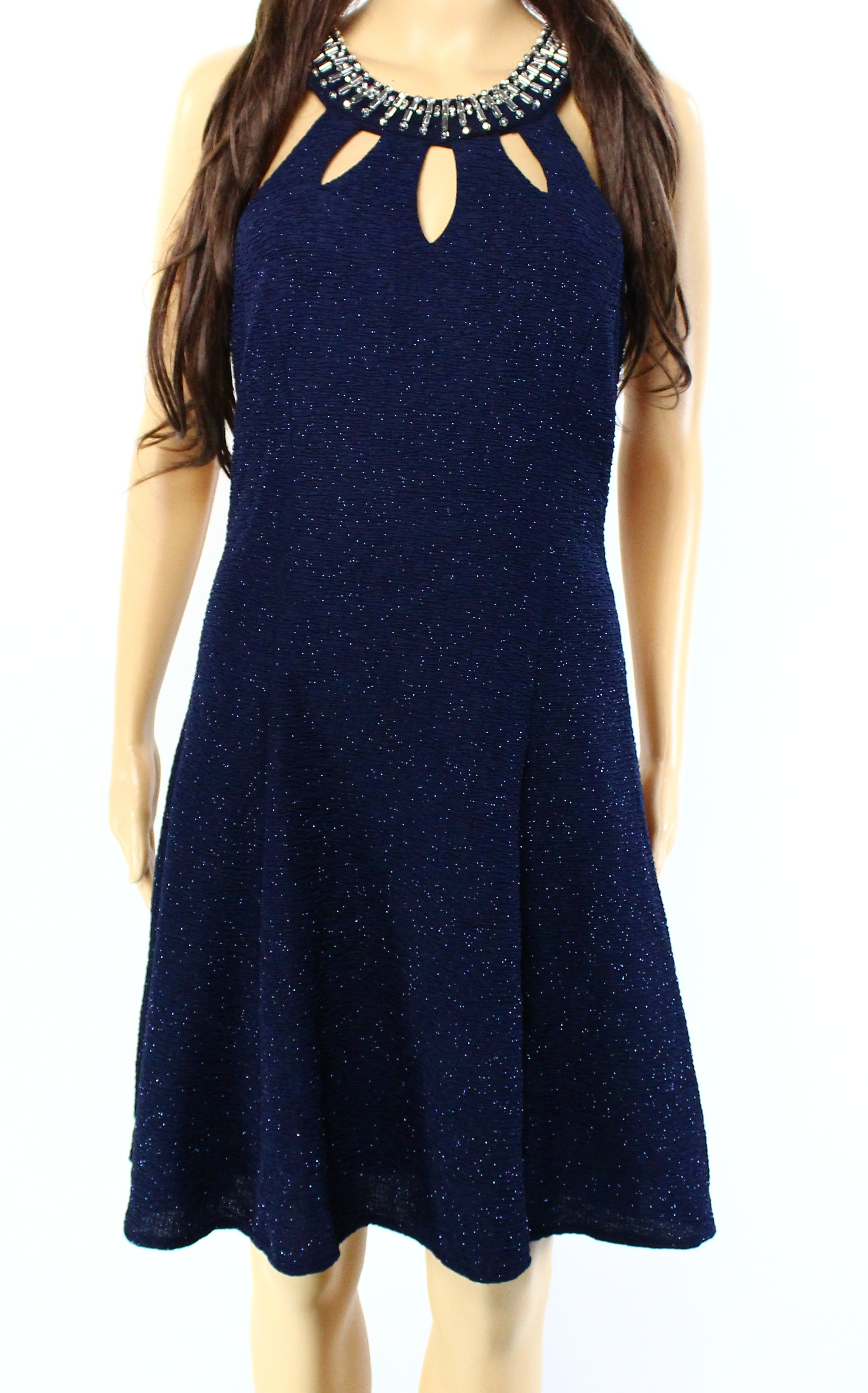 betsy and adam navy dress