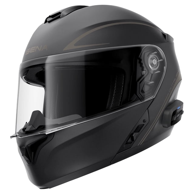 Casco de moto Sena Outrush R Bluetooth modular con intercomunicador