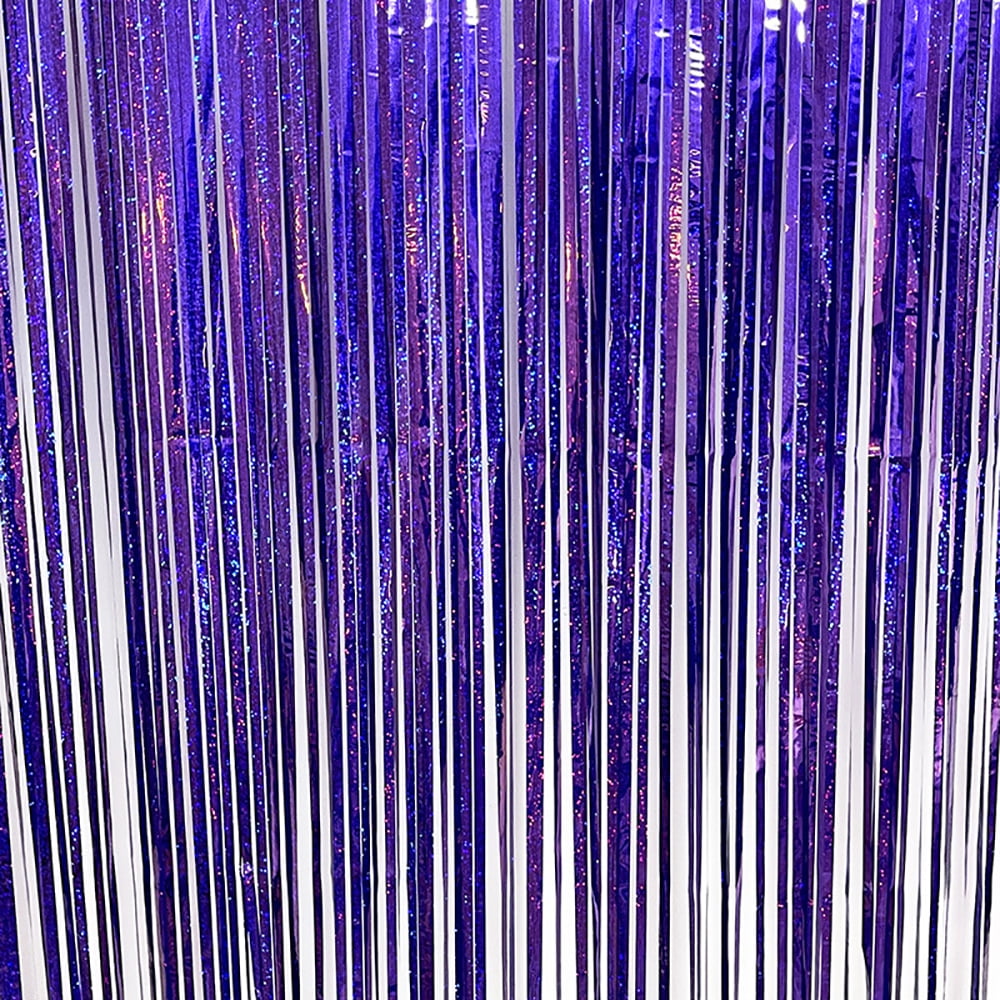 Tangpan Tendina A Frange Per Porta – Divisorio In Poliestere Viola Scuro – Larghezza 90 Cm X Altezza 200 Cm – Tagliabile Su Misura