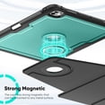 thumbnail image 2 of FJLBDE Case for iPad Pro 13 Inch (M4 2024/M5 2025), 360 Rotating Stand iPad Protective Case Cover with Auto Wake/Sleep, Green, 2 of 7