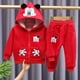 thumbnail image 2 of Kids Mickey Minnie ClothingTop + Pantalones 2 piezas Ropa con capucha Otoño Invierno Traje Niños Traje para niños Girls6-12M Gao Jinjia LED, 2 of 2