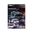 thumbnail image 3 of Nissan Skyline GT-R R32 Diecast Model 1:64 scale Matte Black, 3 of 4