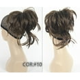 thumbnail image 4 of Adjustable Messy Style Ponytail Hair Extension Synthetic Hairpiece with Jaw Claw Amazing Shape For Women, Medium Golden Brown, 4 of 6