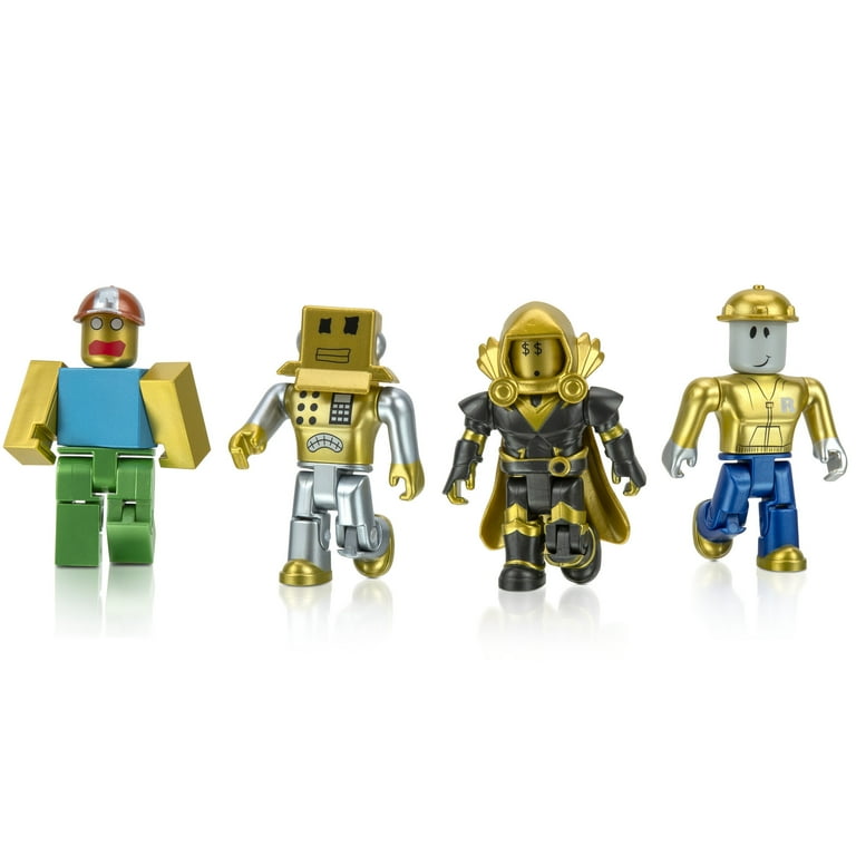 Roblox Action Collection - 15th Anniversary Gold 4 Figure Pack