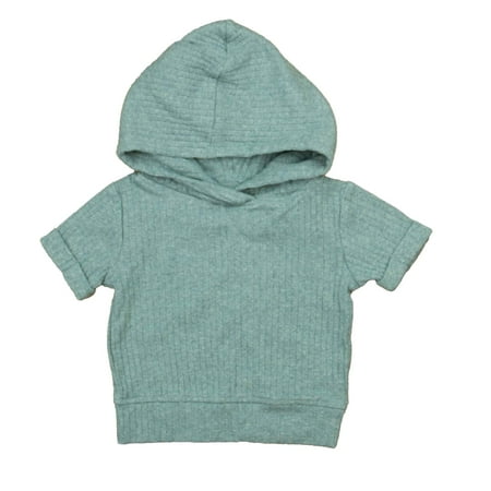 

Pre-owned Kate Quinn Organics Boys Blue Short Sleeve Shirt size: 12-18 Months