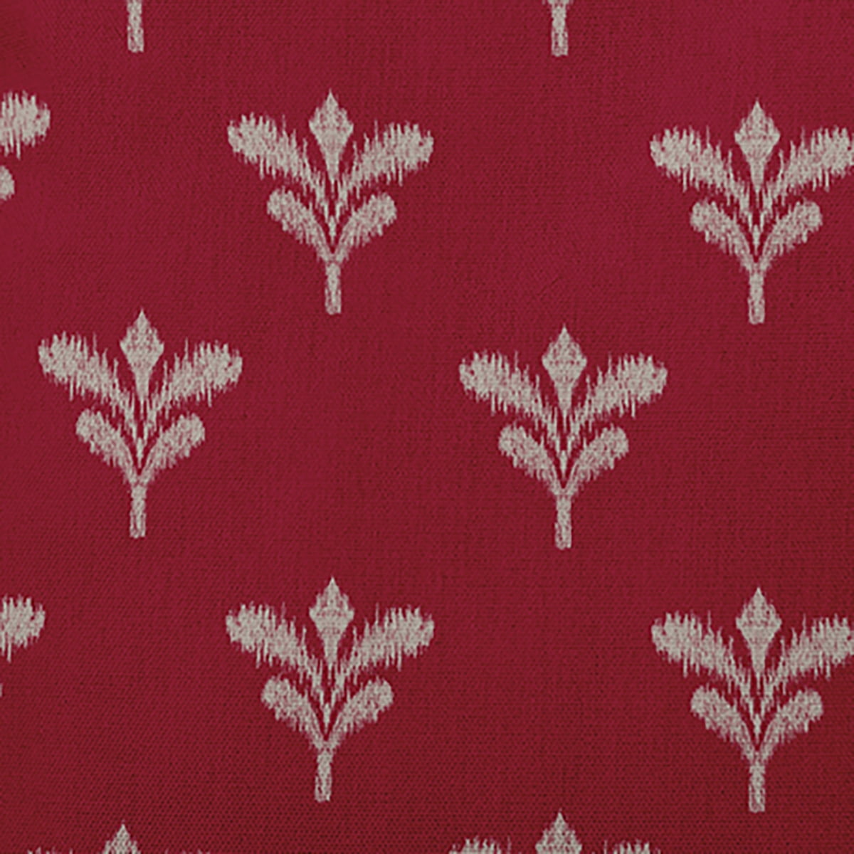 18" x 18" Simply Daisy Floating Feathers Polyester Accent Pillow, Carmine Red Qty 1