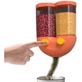 thumbnail image 1 of Wall Mounted Dispenser, Suitable For Grain Candy Dispenser Orange, 1 of 3
