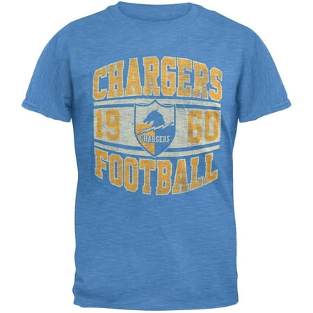 San Diego Chargers Vinyl - San Diego Chargers - Inaugural Logo Premium T-Shirt