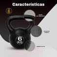 thumbnail image 2 of Pesa Rusa Best Kettlebell Y3438-6 Para Ejercicio En Casa 6 Kg, 2 of 6