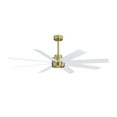 thumbnail image 5 of MLiAN 72 in. 8-Plywood Blades Indoor Ceiling Fan With Remote... White and Gold, 5 of 5