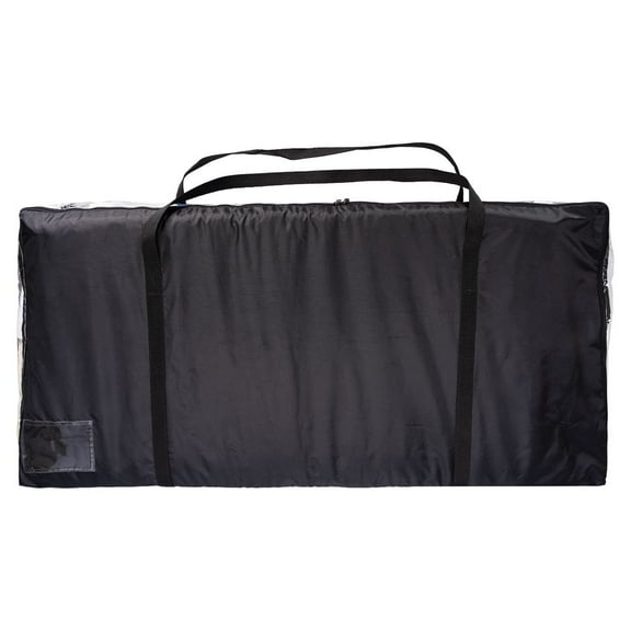 Dura-Tech Clear View Western Saddle Pad Bag Carrier | Gear Organized | Black