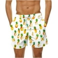 thumbnail image 2 of guisaled Swim Trunks Hawaiian Swim Shorts Men Drawstring Waisted Quick Dry Swim Trunks 7 Inch Inseam Lightweight Vacation Holiday Beach Shorts, 2 of 6